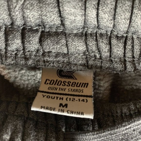 Colosseum Duke University Lacrosse Sweatpants Boys Medium Gray/Blue 6491‎ - Picture 7 of 10